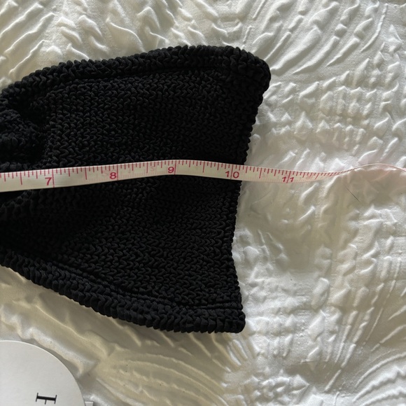 NEW! Hunza G Nicole Bikini - Black One Size - Picture 6 of 9